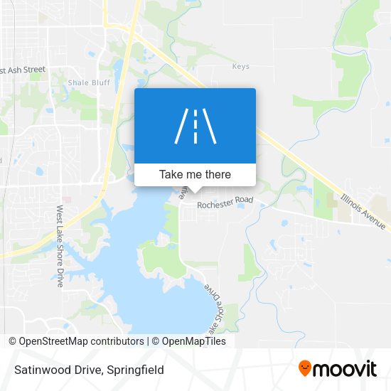 Mapa de Satinwood Drive