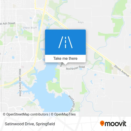Satinwood Drive map