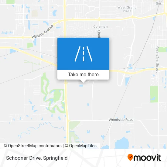 Schooner Drive map