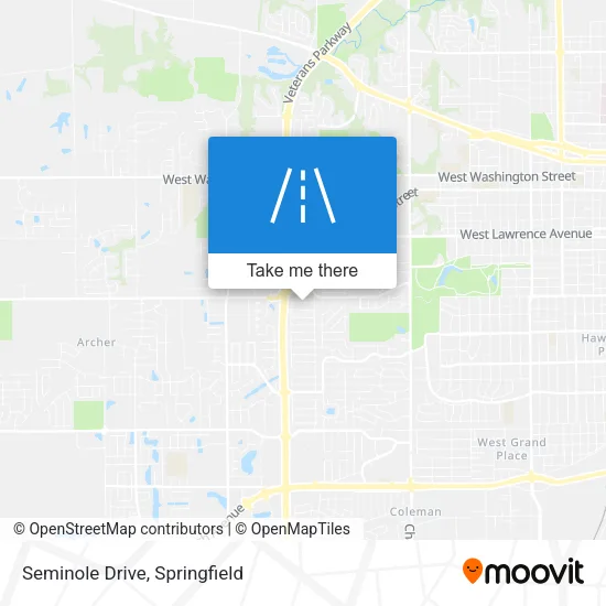 Seminole Drive map