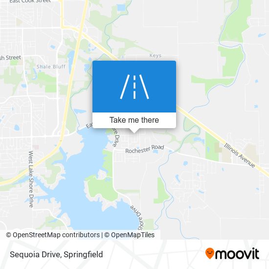 Sequoia Drive map