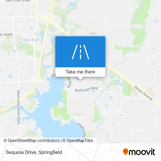 Sequoia Drive map