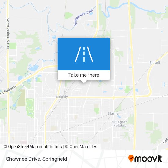 Mapa de Shawnee Drive