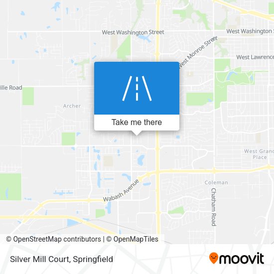 Silver Mill Court map