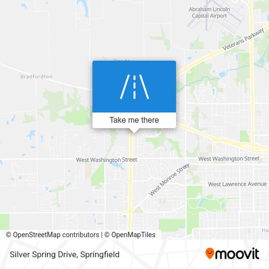 Silver Spring Drive map