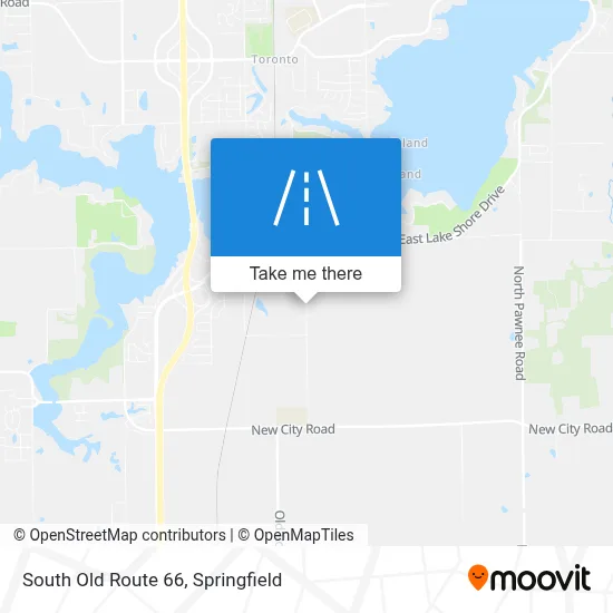 South Old Route 66 map