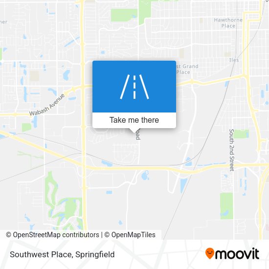 Southwest Place map