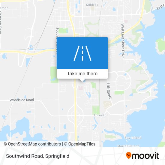 Mapa de Southwind Road