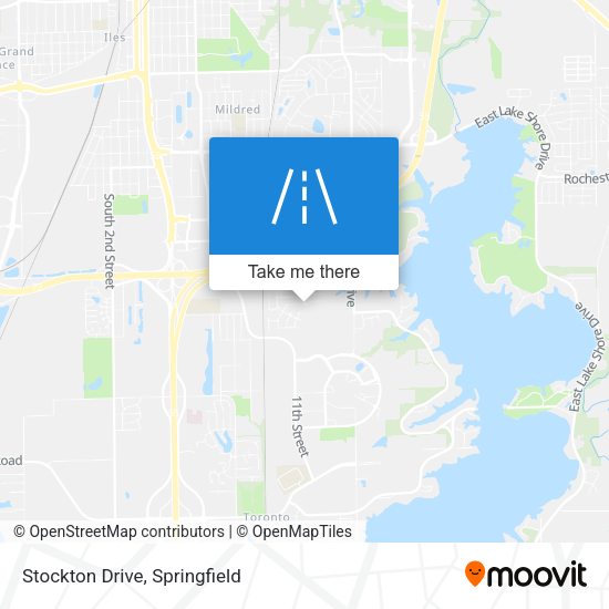 Mapa de Stockton Drive