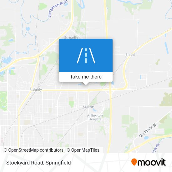 Mapa de Stockyard Road