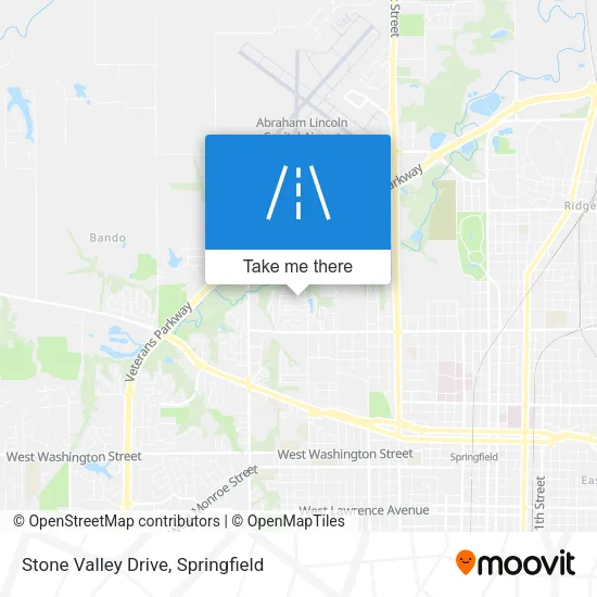 Stone Valley Drive map