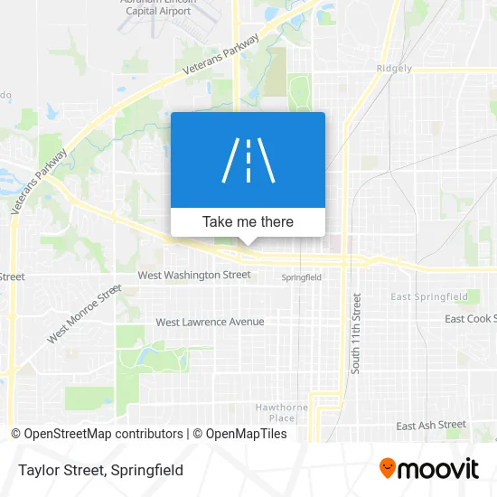 Taylor Street map