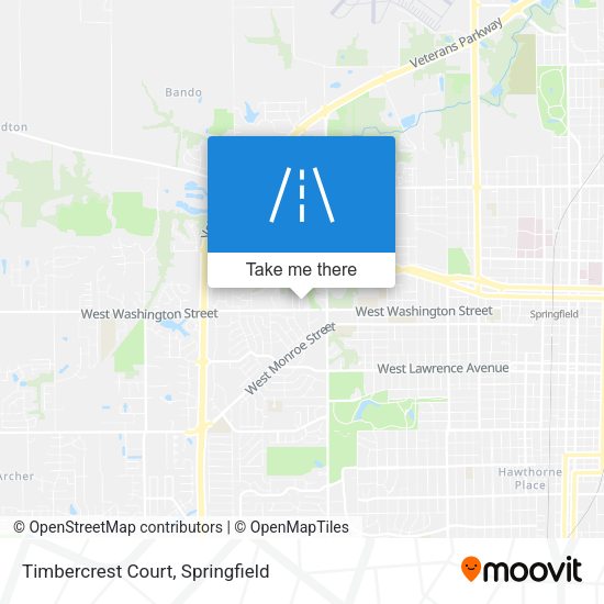 Timbercrest Court map