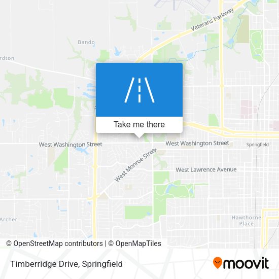 Timberridge Drive map