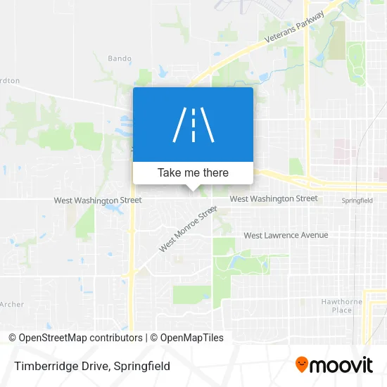 Timberridge Drive map