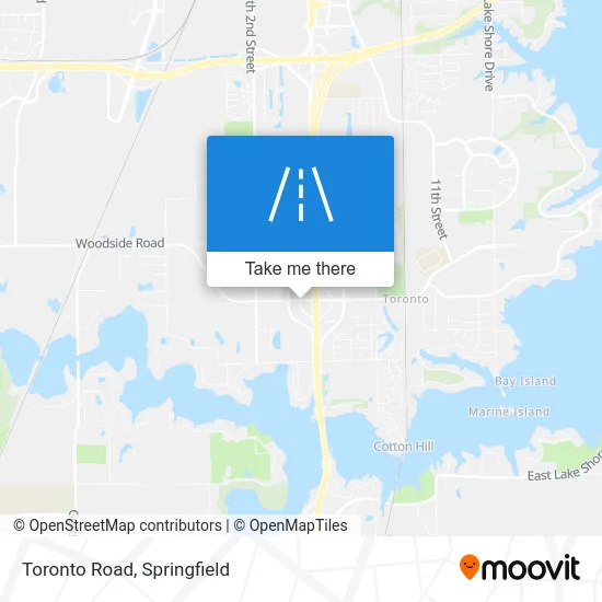 Toronto Road map