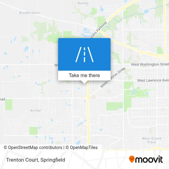 Trenton Court map