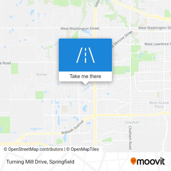 Turning Mill Drive map