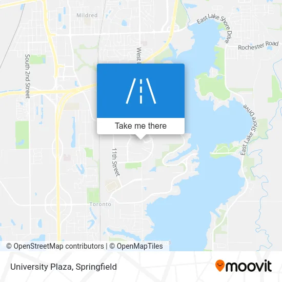 University Plaza map