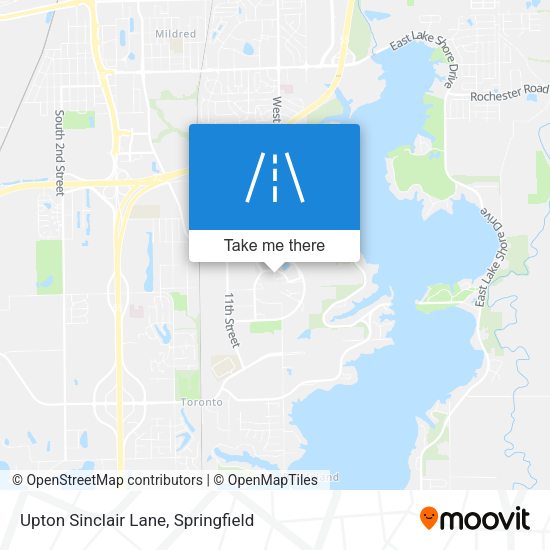 Mapa de Upton Sinclair Lane