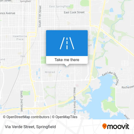 Via Verde Street map