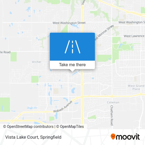 Mapa de Vista Lake Court