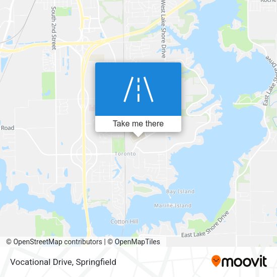 Vocational Drive map