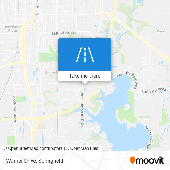 Mapa de Warner Drive