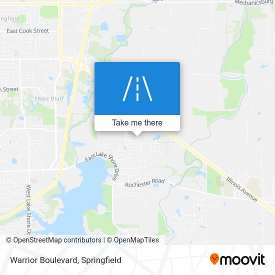 Mapa de Warrior Boulevard