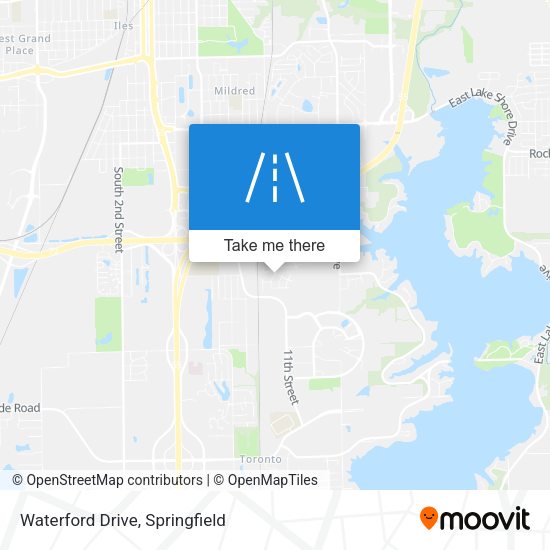 Waterford Drive map