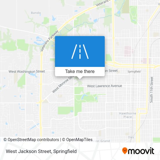 Mapa de West Jackson Street