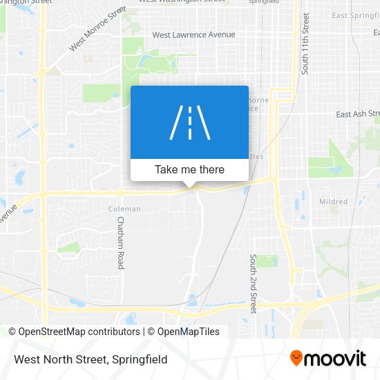 Mapa de West North Street