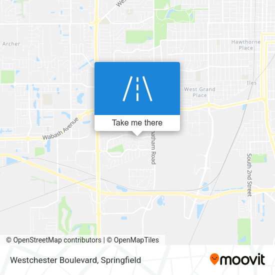 Westchester Boulevard map