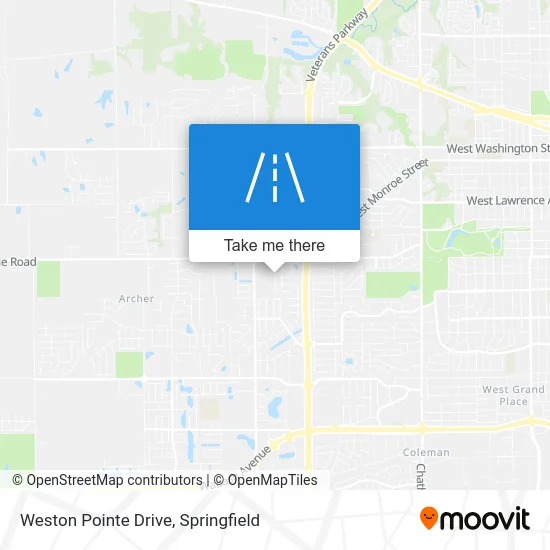Weston Pointe Drive map