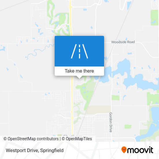 Westport Drive map