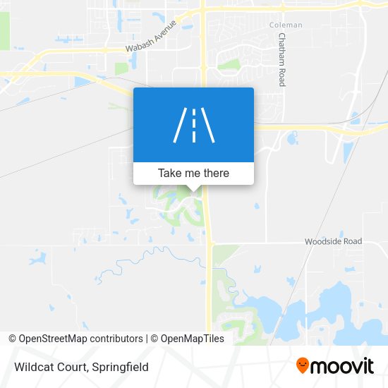 Mapa de Wildcat Court