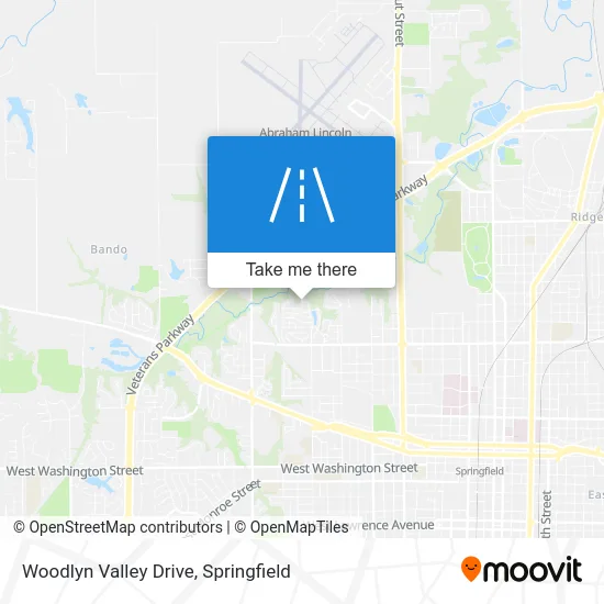 Woodlyn Valley Drive map