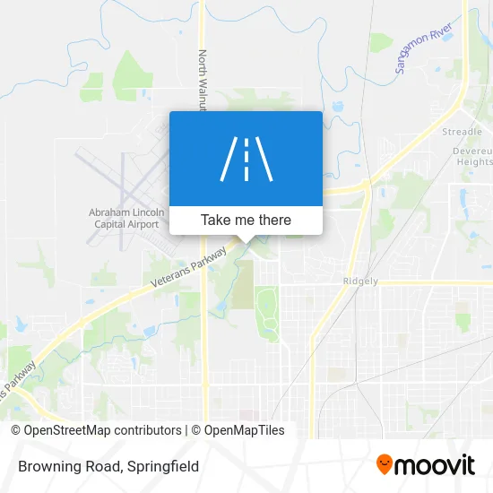 Browning Road map