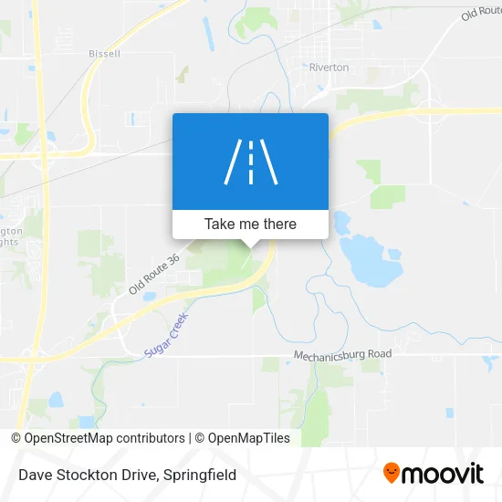 Dave Stockton Drive map