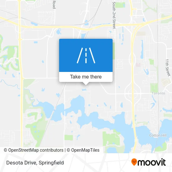 Desota Drive map