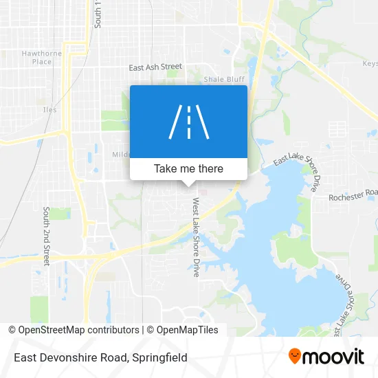 East Devonshire Road map
