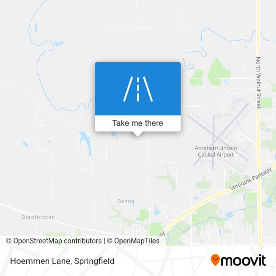 Hoemmen Lane map