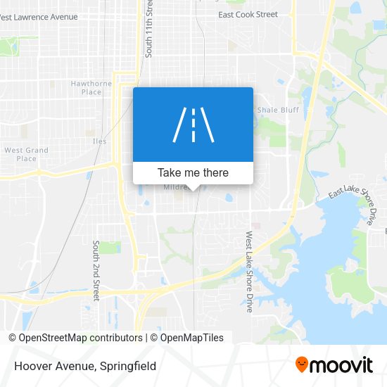 Hoover Avenue map