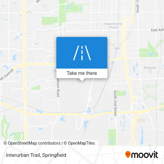 Interurban Trail map