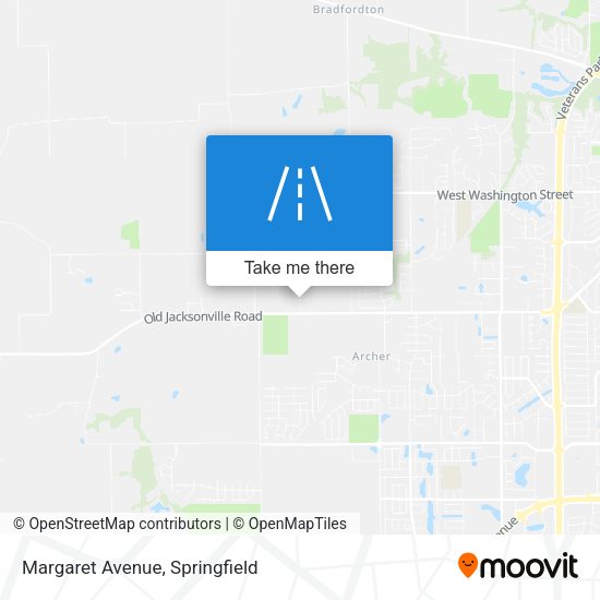 Mapa de Margaret Avenue