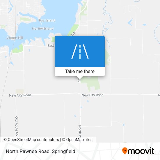 Mapa de North Pawnee Road