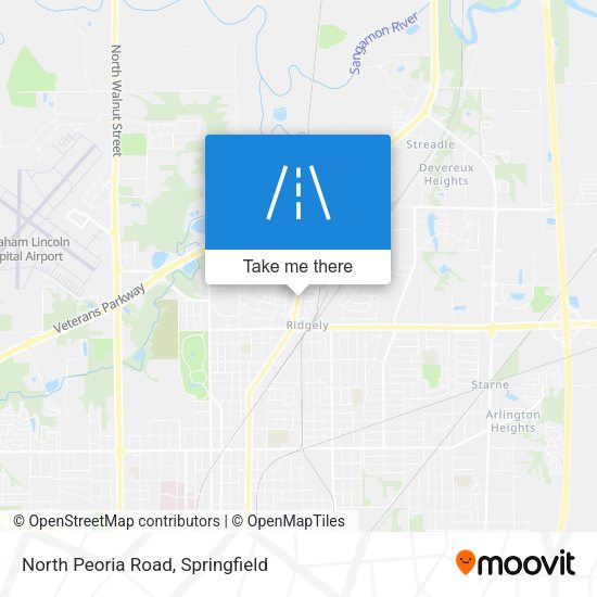 Mapa de North Peoria Road