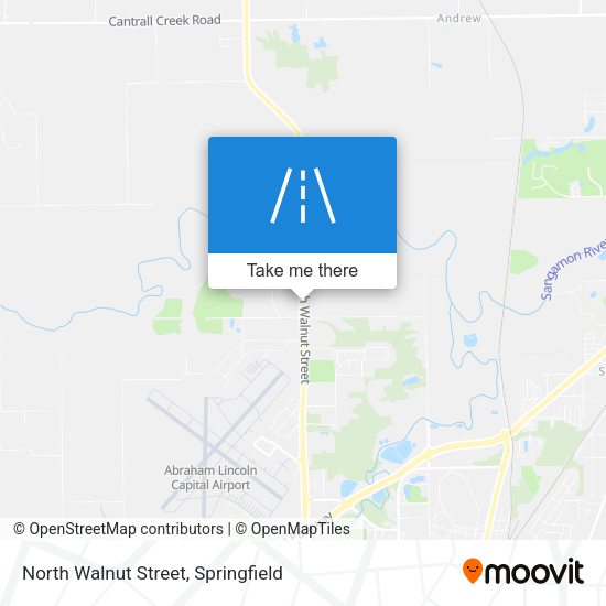 Mapa de North Walnut Street