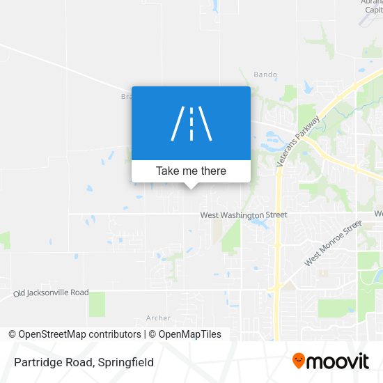 Mapa de Partridge Road