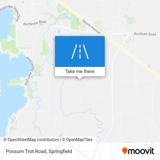 Possum Trot Road map